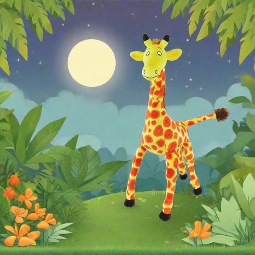 MerryMakers Giraffes Can't Dance Stuffed Animal, 16-Inch, Based on The Classic Children's Book by Giles Andreae