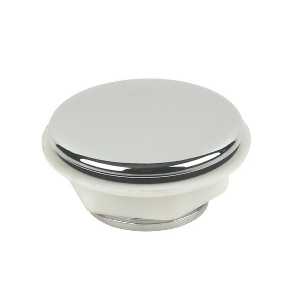 Macdee Chrome Tap Hole Stopper ABS Plastic 40mm Bathroom Kitchen Sink Basin