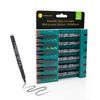 MANUSCRIPT Pk 6 Callicreative Metallic Italic Markers, Assorted