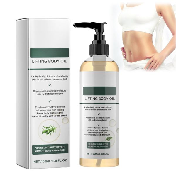 Collagen Lifting Body Oil,Firming Body Oil,Compact Body Oil,Massage Oil,Body Oils for Women,Moisturizing Body Oil,Skin Tightening Body Oils,Skin Care Oil,Body Oil for Scars and Wrinkles