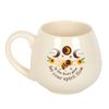 Something Different Let Your Spirit Flow Rounded Mug (One Size) (Cream/Brown/Yellow)