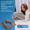 Face down Pillow after Eye Surgery Vitrectomy 2 Sided Warm or Cool. Prone Massag