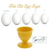 Yellow Egg Cups - Set of 4