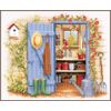 Vervaco Tool Shed Counted Cross Stitch Kit, Multi-Colour