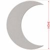 Cardboard Moon - 3-50 cm Craft Decoration, Size: 11 cm, Pack of 25
