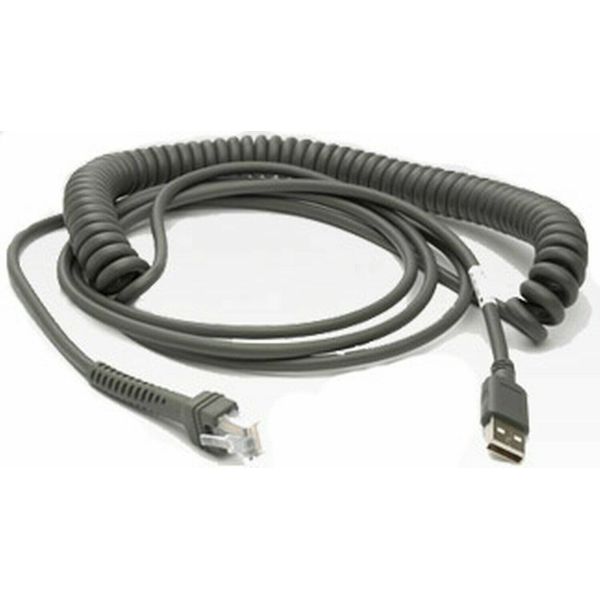  USB Cable Barcode Scanner Cord For Symbol LS2208 CBA-U09-C15ZAR 15FT 10 Pack