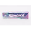DENTURE COMPLETE CARE KIT BATH CASE BRUSH CLEANSER TABLETS AND ADHESIVE