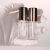 COSIDEA 20pcs 5ml Square empty lip gloss tubes bulk with wand unique rectangular lipgloss tube with round cap