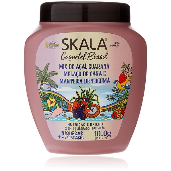 Skala Coquetel Brasil Scala Cocktail Brazilian Hair Treatment 1000g Vegan 1kg