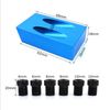 14Pcs 15° Guide Angle Drill Bit Locator Oblique Hole Positioner Woodworking Tool