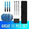 Harrows Unisex's Pulse Tungsten Darts, Silver, One Size