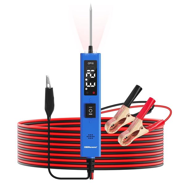 0-80V Power Short Circuit Probe Tester with LED Test Light Short-Circuit Voltage