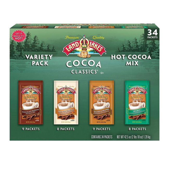 Land O' Lakes - Cocoa Classics, Variety Pack (34 count)