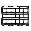 Center Console MOLLE Tech Plate Kit – Large – Universal Mounting Panel for Vehicle Organization