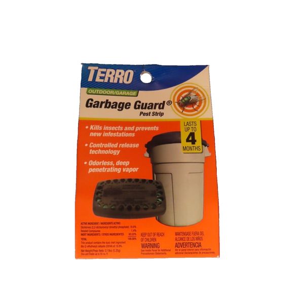 Terro Garbage Can Guard Pest Strip  # T800  Lasts up to 4 months   NEW