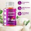 Vitamatic Prebiotic Fiber Gummies for Adults - 7G Fiber Extra Strength - Zero Sugar Added - 60 Pectin Based Gummies - Digestive Health & Regularity Support