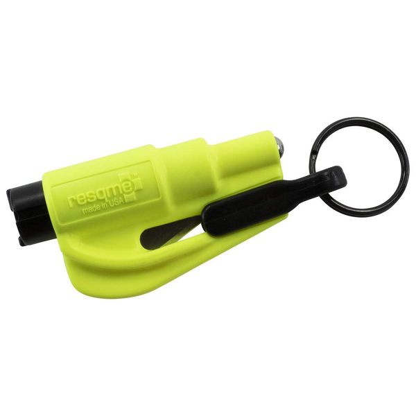 ResQMe Rescue Tool Signal Yellow Keyring