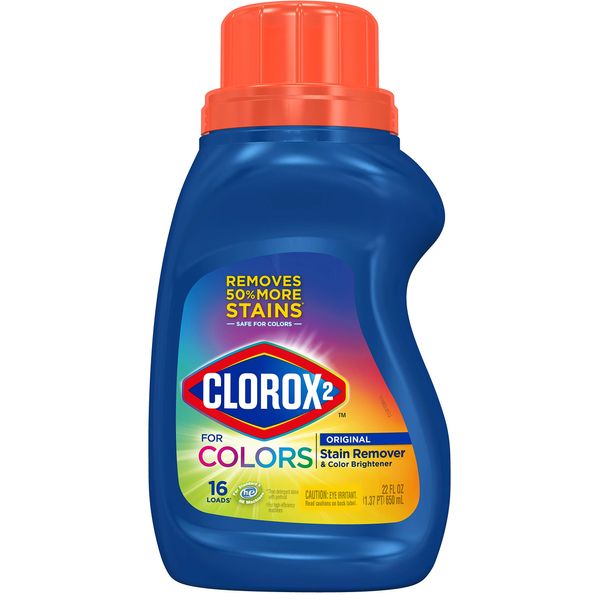 Clorox 2 Stain Remover and Color Brightener, 22 Ounces (Packaging May Vary), 22 Fl Oz (Pack of 1)