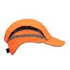 3M First Base 3 Bump Cap 2021875, Classic, High Visibility, Orange Standard Peak, 70mm