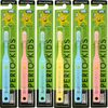 Dr. Collins Perio Toothbrush for Kids, Blue, 6 Count