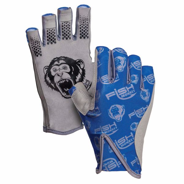 Fish Monkey Pro 365 Guide Glove XL Royal Blue
