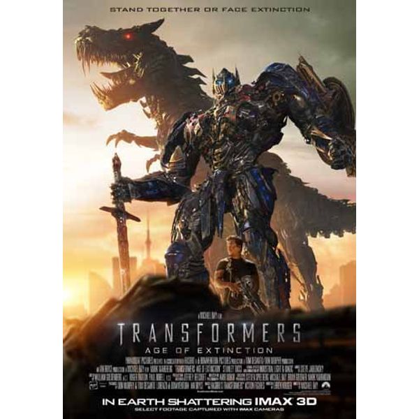 Poster A4 pattern U Transformers Extinction Glossy Print