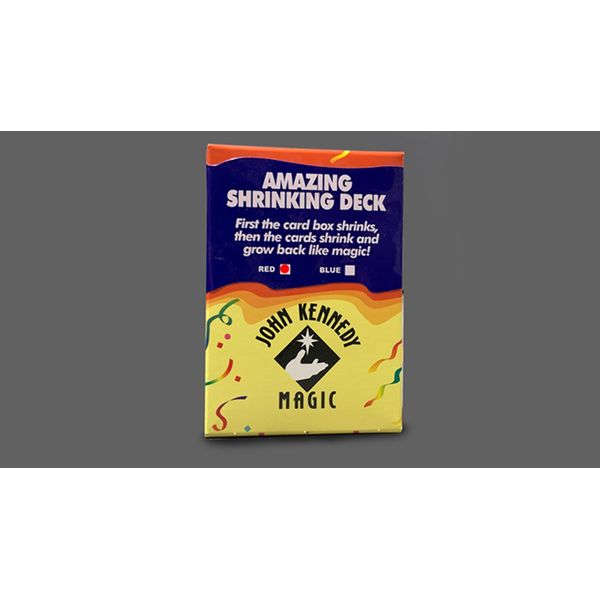 Amazing Shrinking Deck RED by John Kennedy Magic, Magic Trick, Close Up Magic