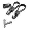 Lascal 19211 Universal Coupling BuggyBoard, Black [screw color - gray]