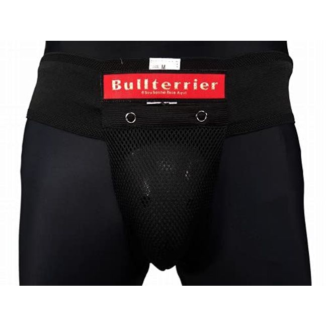 BULL TERRIER Foul Cup & Supporter, Black (M Size)