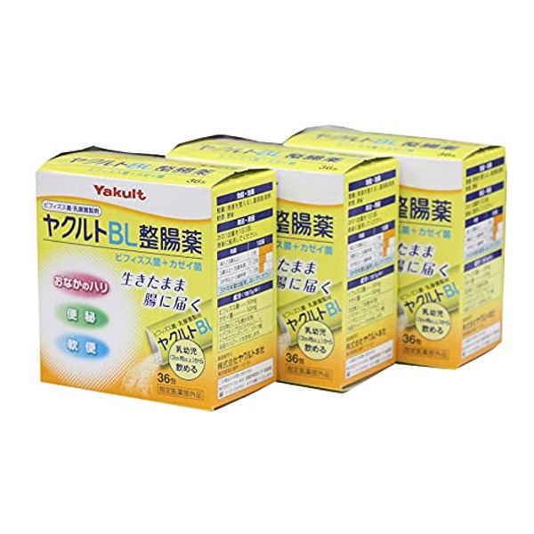 Yakult BL Intestinal Medicine 36 Packets x 3 Set [Designated Quasi-Drug]