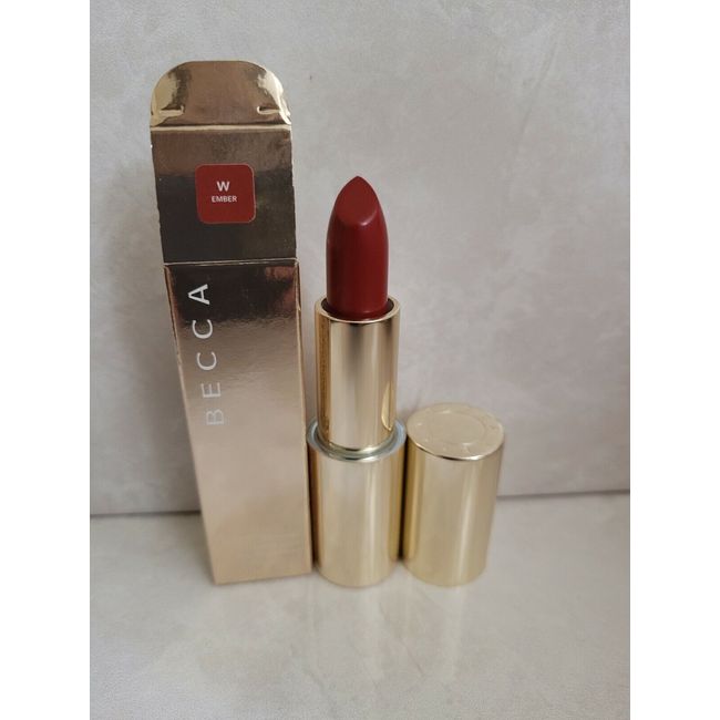 Becca Ultimate Lipstick Love W, EMBER  Full size NIB