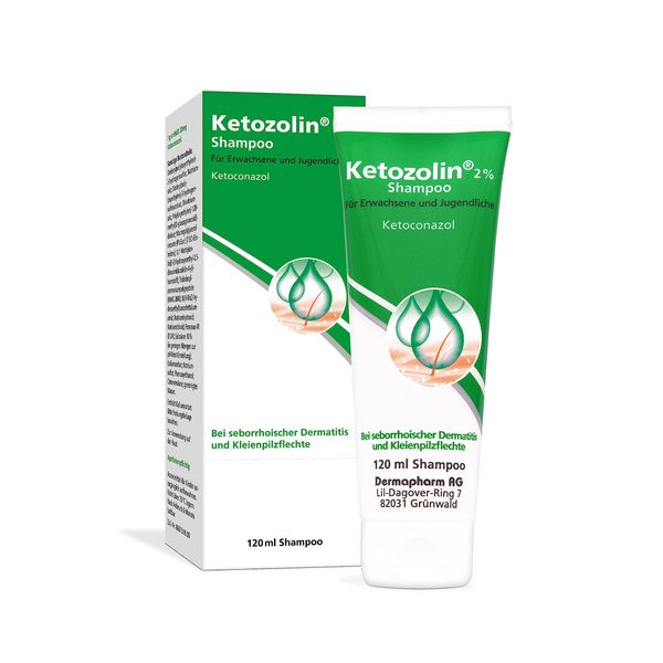 DERMAPHARM AG Arzneimittel, Deutschland KETOZOLIN 2% Shampoo 120 ml