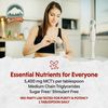 Barlean's MCT Oil Supplement, Coconut Flavored for Keto Coffee, Emulsified Creamy Liquid Syrup with 5,400mg Plant-Based MCT's to Support Energy, Focus and Wellness, 16 oz