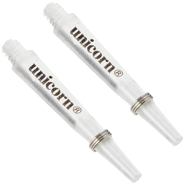 Unicorn Dart Shafts | Gripper 3 Mirage | Durable Nylon | Clear | 3 Stems | Medium 44.2 mm