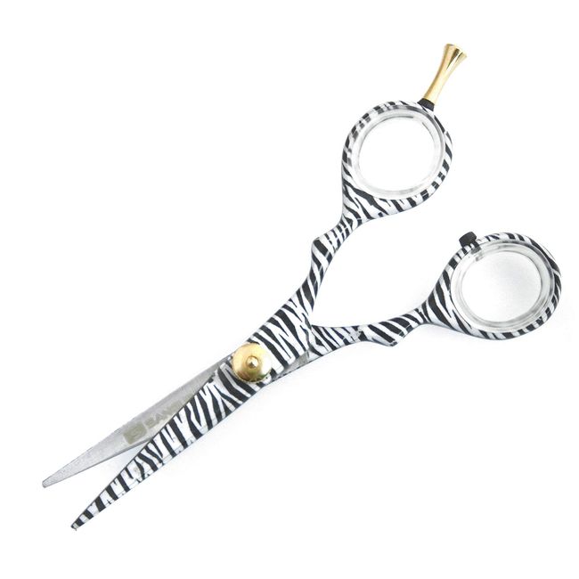 Zebra Hairdressing Hair Scissors Great Scissors for Professionals and trainees use, Size 5 inch