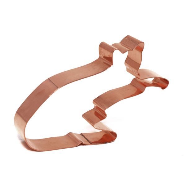 Lounging Cat Copper Cookie Cutter
