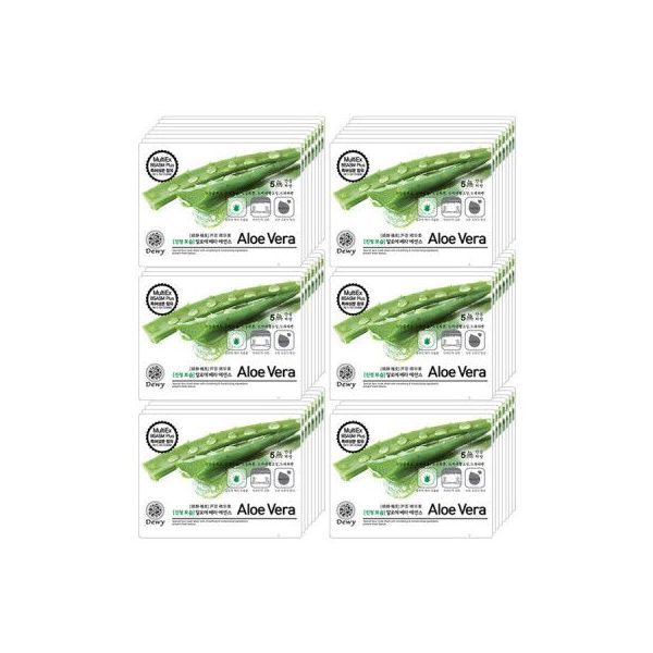 [Genuine Guarantee] Dewy Aloe Vera Essence Sheet Mask 60 Sheets Aloe - Recommended