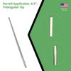 Set of 5 Farrell Applicators, 6.5", Triangular Tip