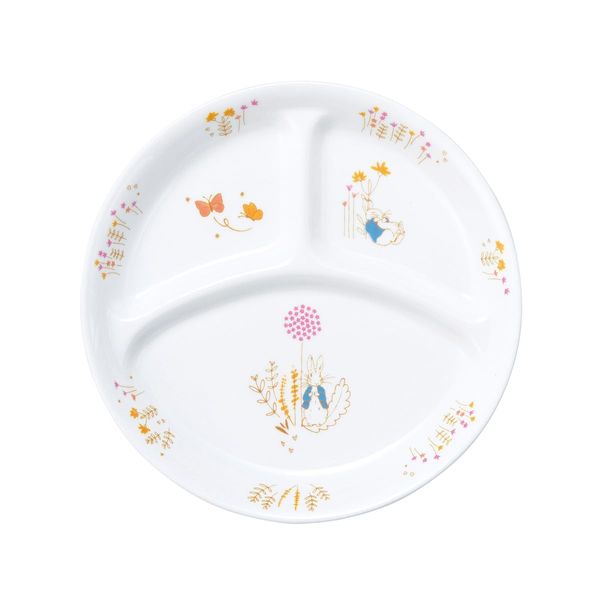 OGISO Peter Rabbit Adventure Lunch Plate (Dishwasher and Microwave Safe)