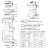 NECO 1" Threaded Headsets Bearing External Cup, Silver, NC2876