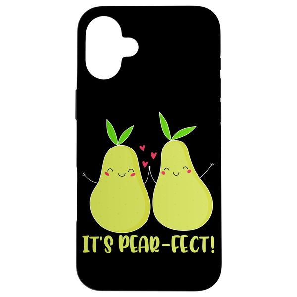 It's Pear-fect Veganism Design For Fruitarian Case for iPhone 16 Plus