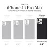 Flaunt Official Square Protective Case - Compatible with iPhone 16 Pro Max - Compatible with MagSafe & Wireless Charging - Drop-Tested & Shockproof - (Black Crocodile)