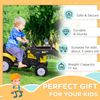 Kids Ride on Excavator with Front Loader Digger for 3 Years Old