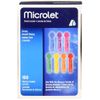 Bayer Microlet Colored Lancets 100 Count,Pack of 3