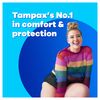 Tampax Pearl Tampons, Regular With Applicator, 72 Tampons (18 x 4 Packs), Leak Protection And Discretion, Super Absorbent