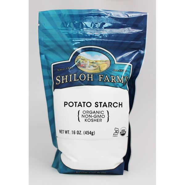 Organic Potato Starch - 16 oz (Pack of 6)