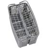 SPARES2GO Cutlery Basket compatible with Bosch Dishwasher (Grey)