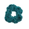 Turquoise Jumbo Velvet Scrunchy