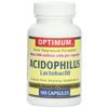 Optimum Acidophilus Lactobacilli Capsules, 100 Count
