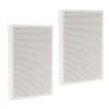 dailymall 2000ºF Firebrick Fire Resistant Board Block Gemstone Casting Tool Honeycomb Shape Ceramic Pack of 2